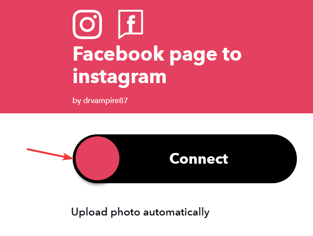 page facebook sur Instagram partager la publication facebook sur instagram