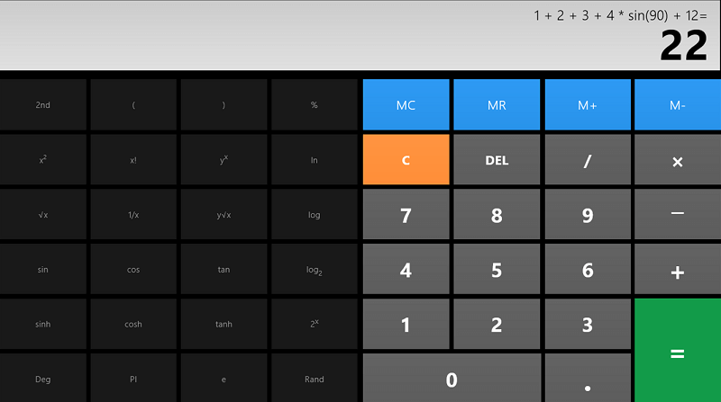 laadige alla rakendus Calculator X8