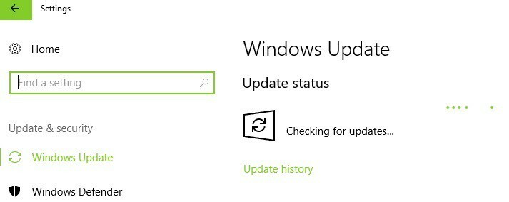 Windowsi värskenduste failisüsteemi viga 2018375670