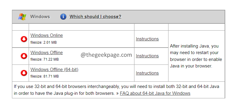 Java downloaden