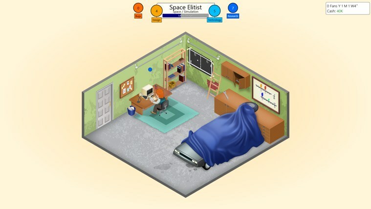 Simulační hra „Game Dev Tycoon“ dostupná pro Windows 8.1