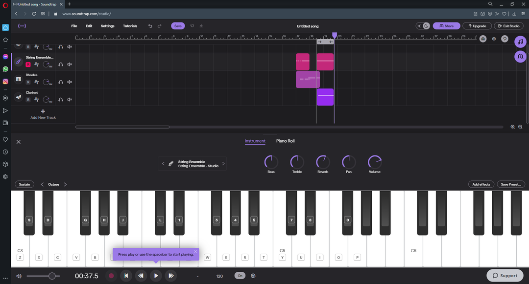 Soundtrap, el mejor creador de ritmos en el navegador.