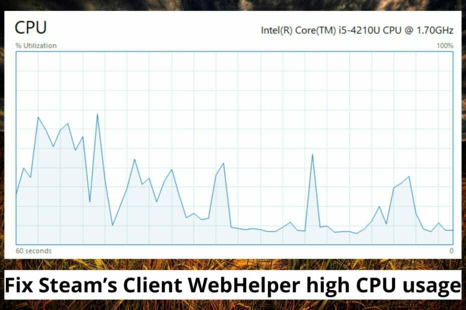 3 jednostavna načina da popravite veliku upotrebu procesora Steam Client WebHelper
