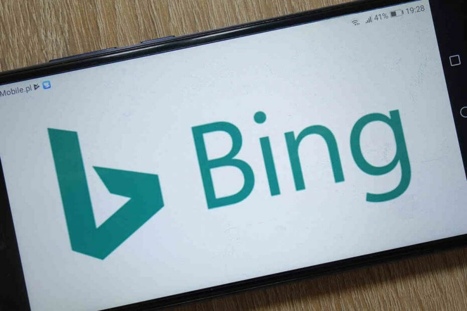 Nuovo scanner per siti Web Bing