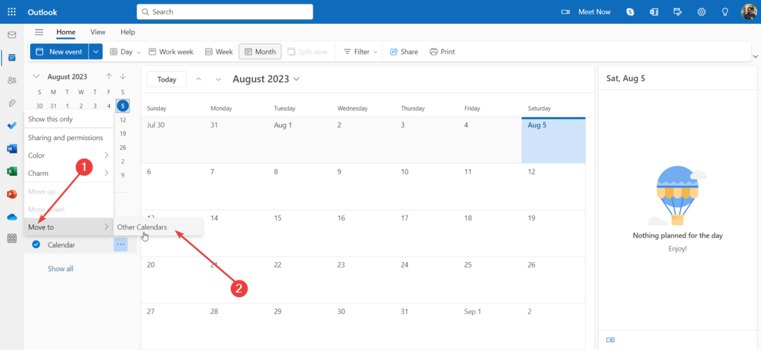 Jak přidat svátky do kalendáře aplikace Outlook
