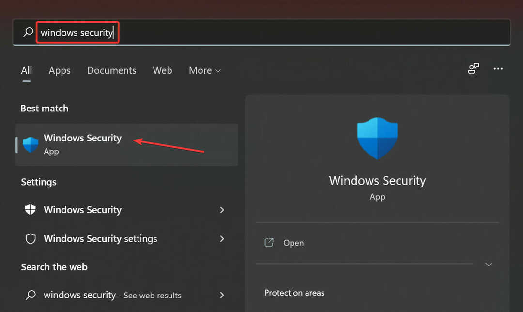 Windowsi turvalisus Windows 11 parandamiseks, mõned võtmed ei tööta