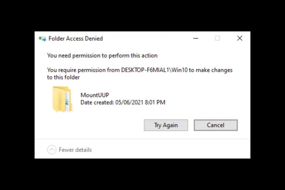 माउंटयूयूपी फोल्डर को डिलीट नहीं किया जा सकता है, यहां बताया गया है कि इसे कैसे मिटाया जाए