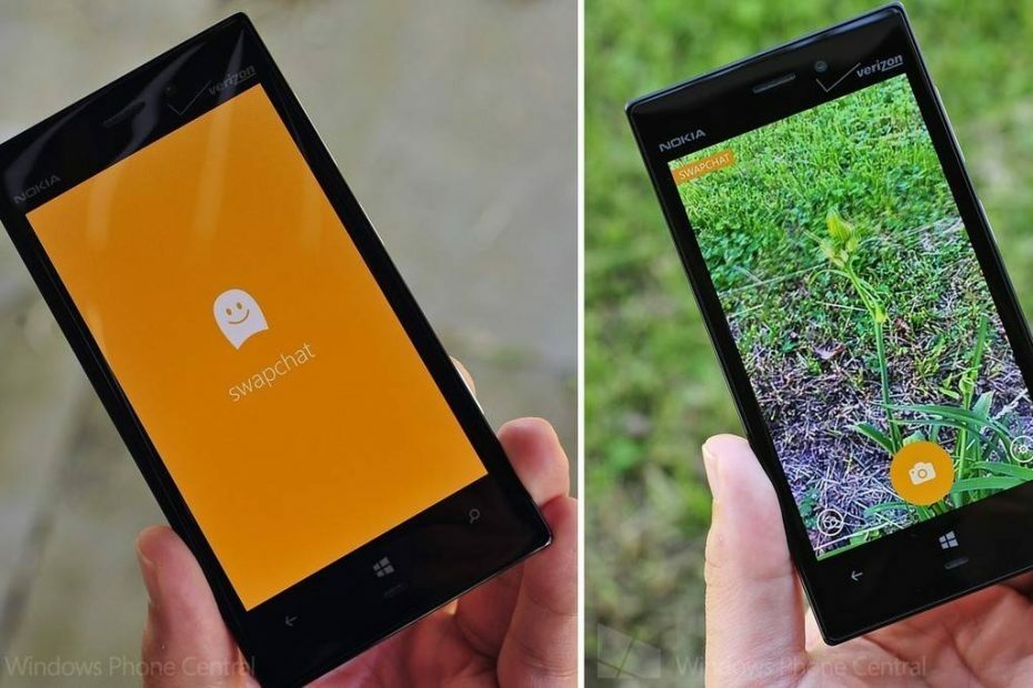 Windows 10 Mobilen Snapchat-sovellus ei tule