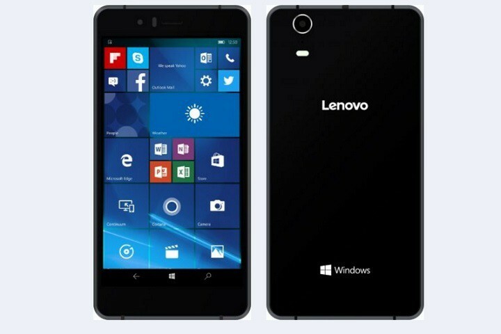 „SoftBank 503LV“ yra pirmasis „Lenovo“ telefonas su „Windows 10“