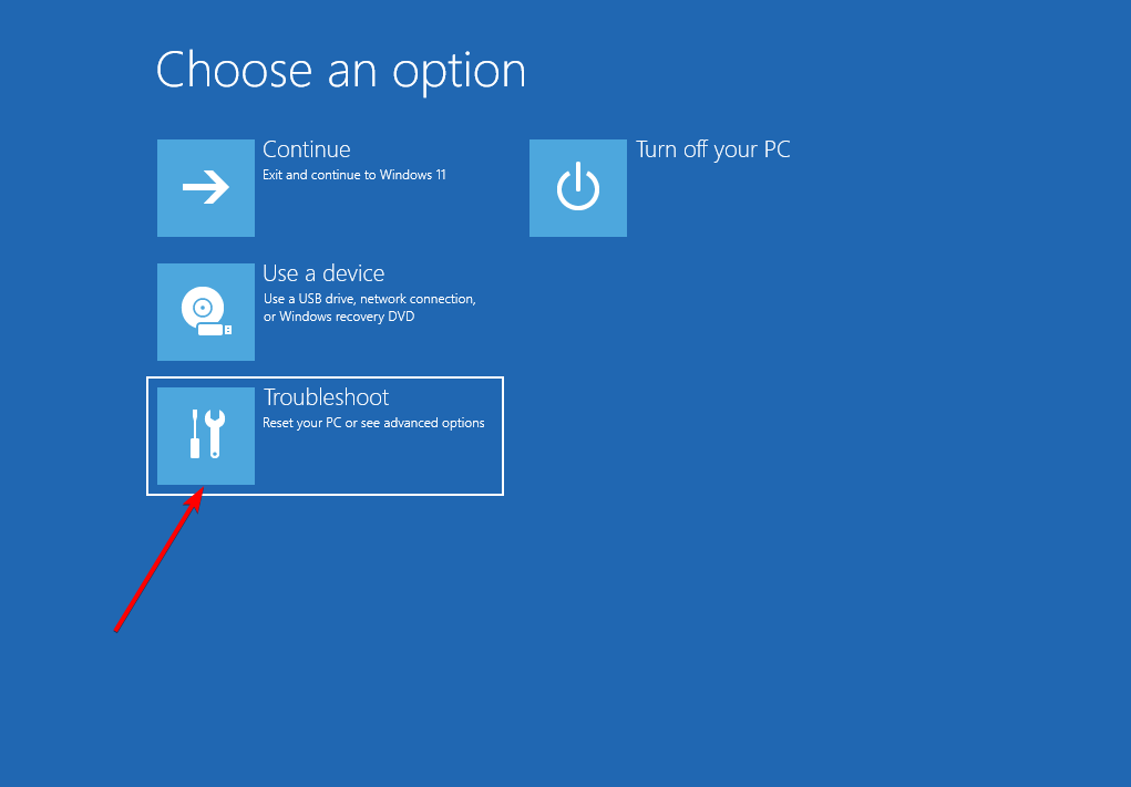risolvere l'eccezione su file non validi Windows 11