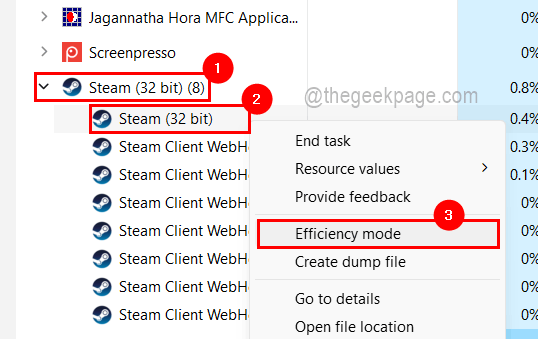 Steami tõhususe režiim 11zon