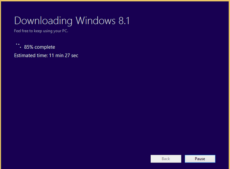 A Windows 8.1 offline telepítése bármely Windows 8 rendszerű eszközre