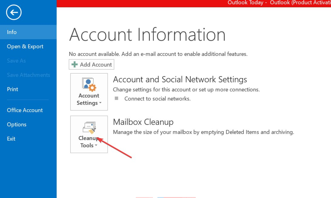 Oprava: Dátový súbor programu Outlook dosiahol maximálnu veľkosť
