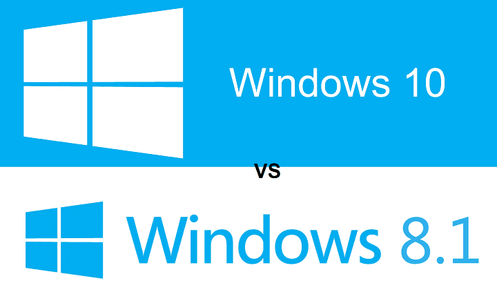 Windows 8.1 pret Windows 10 pret Windows 10