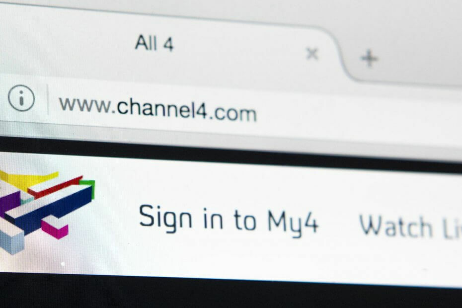 British Channel 4 ei toimi VPN: n kanssa