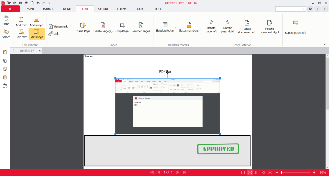 Crie e edite documentos PDF com o software PDF Pro