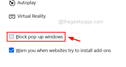 Aktiver Pop Up Windows 11zon